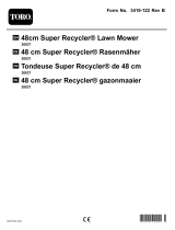 Toro 48cm Super Recycler Lawn Mower Handleiding
