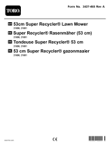 Toro 53cm Super Recycler Lawn Mower Handleiding