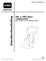 Toro 206cc OHV Vacuum Blower Handleiding
