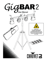 CHAUVET DJ GigBAR 2 LED Multi-Effect Light Handleiding