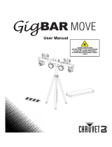 CHAUVET DJ GigBar Move DJ Complete Light Set Handleiding