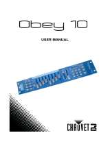 CHAUVET DJ Obey 10 DMX Controller Handleiding