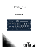 CHAUVET DJ Obey 4 DMX Contoller Referentie gids