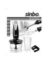 Sinbo SHB 3029 Gebruikershandleiding