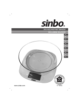 Sinbo SKS 4522 Gebruikershandleiding