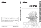 Nikon AF-S DX 55-300mm f4.5-5.6G ED VR Handleiding