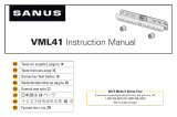 Sanus VML41 Installatie gids