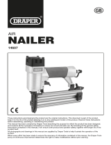 Draper Air Nailer, 10 - 50mm Handleiding