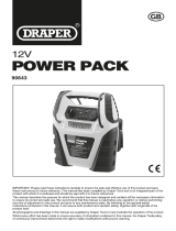 Draper 12V Power Pack Handleiding
