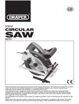 Draper Circular Saw, 185mm, 1300W Handleiding