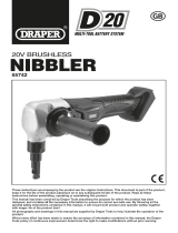 Draper D20 20V Brushless Nibbler - Bare Handleiding