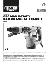 Draper SDS Max Rotary Hammer Drill, 1600W Handleiding