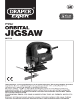 Draper Jigsaw, 750W Handleiding