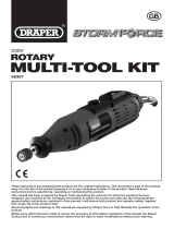 Draper 135W Rotary Multi Tool Kit Handleiding