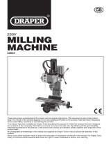 Draper Variable Speed Mini Milling/Drilling Machine Handleiding