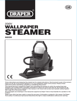 Draper Quick Steam Wallpaper Steamer, 1500W Handleiding