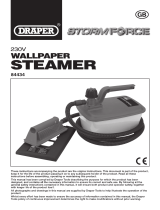 Draper Wallpaper Steamer, 2000W Handleiding