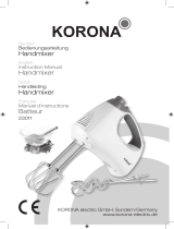 Korona 23011 de handleiding