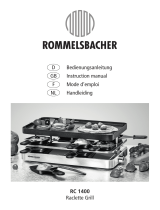 Rommelsbacher RC 1400 Handleiding