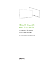 SMART Technologies Board 8000i-G4 Referentie gids