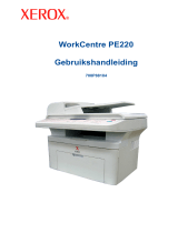 Xerox PE220 Gebruikershandleiding