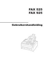 Utax FAX 525 Handleiding