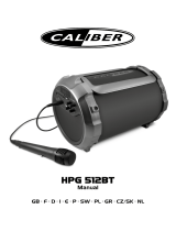 Caliber HPG512BT de handleiding