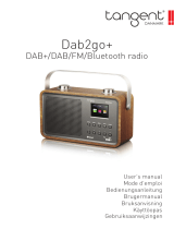 Tangent DAB2go+ BT/DAB+/FM Walnut Handleiding