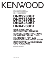 Mode d'Emploi Kenwood Série DNX 5280 BT Handleiding