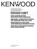 Kenwood DNX 9210 BT Handleiding