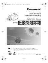 Panasonic NV GS180 EF Gebruikershandleiding