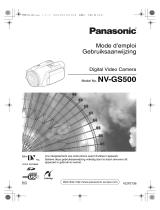 Panasonic NV GS500 Gebruikershandleiding
