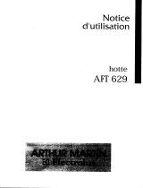 Arthur Martin-Electrolux AFT629B de handleiding