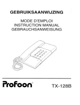 Profoon TX128 de handleiding
