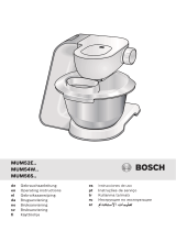 Bosch MUM52E-Serie de handleiding