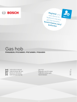 Bosch "Gas cooktop, autarkic" Handleiding