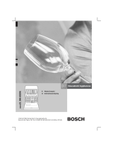 Bosch SGS09A12/16 Handleiding