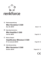 Renkforce E-SA9 de handleiding