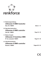 Renkforce LEDmaster-II DMX controller 6-channel de handleiding