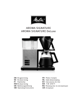 Melitta AromaSignature Deluxe Kaffeemaschine de handleiding