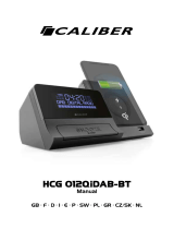 Caliber HCG012QIDAB-BT de handleiding