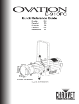 Chauvet Professional Ovation E-910FC Referentie gids