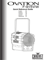 Chauvet Professional OVATION F-915VW Referentie gids