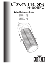 Chauvet Professional Ovation H-605FC Referentie gids