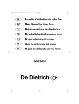 De Dietrich DOC540XE1 de handleiding