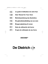De Dietrich DOC560XE1 de handleiding