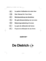 De Dietrich DOP470BE1 de handleiding