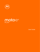 Motorola E6 Play Handleiding