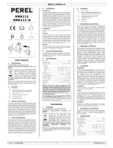 Perel EMS111-G Handleiding