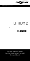 Ans­mann Lithium 2 Handleiding